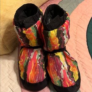 Colorful Bloch warm up booties-adult